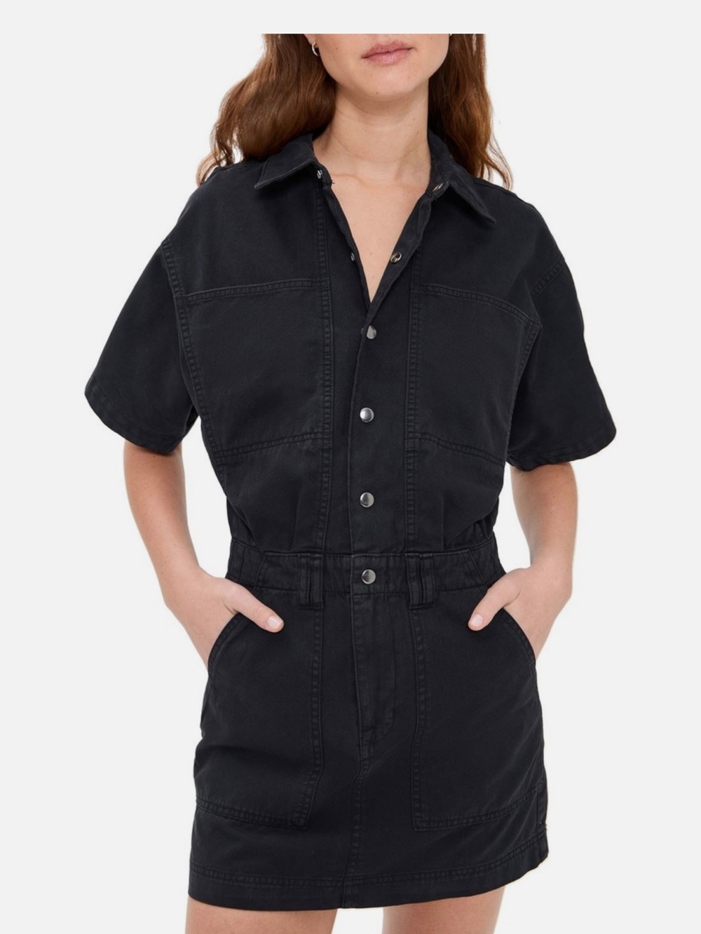 Pistola Womens Tully Mini Black Dress Smal Black - NWT